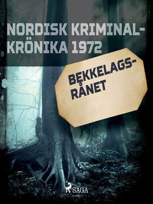 cover image of Bekkelagsrånet